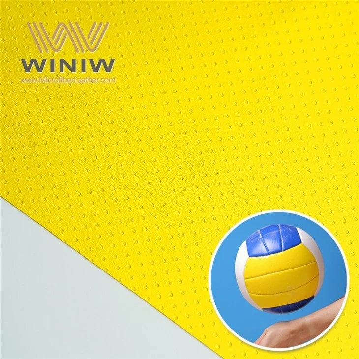High Performance Microfiber Synthetic Leather For Sports Ball suppliers
