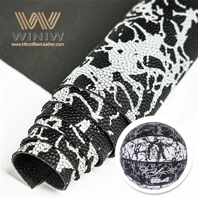 Gwrth-llwydni Microfiber Faux Leather Faux ar gyfer Peli