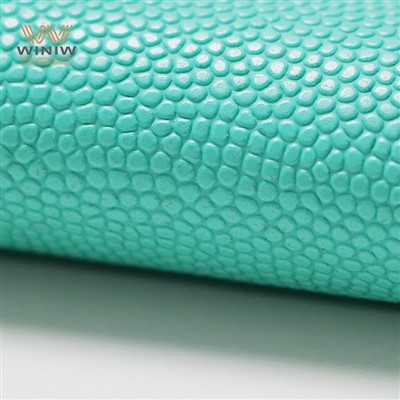 Ymddangosiad Disglair Lledr PU Microfiber Ar gyfer Pêl-droed
